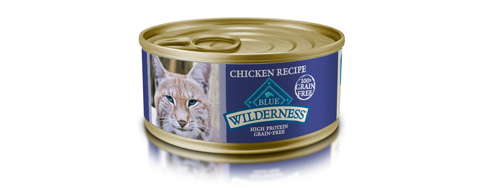 Best for Adult Cats: Blue Buffalo Wilderness Chicken Canned Cat Food