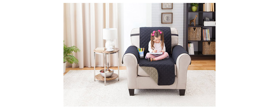Best for Chair: Elaine Karen Deluxe Reversible Chair Furniture Protector