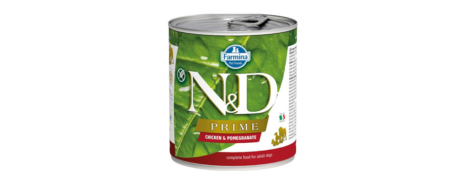 Best Canned Dog Food: Farmina N&D Prime Chicken & Pomegranate Canned Dog Food