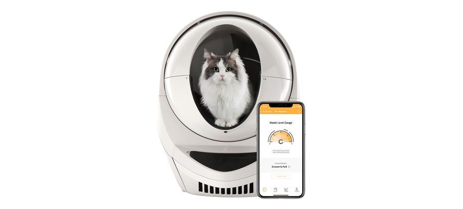 Best Overall: Litter-Robot WiFi Enabled Automatic Self-Cleaning Cat Litter Box
