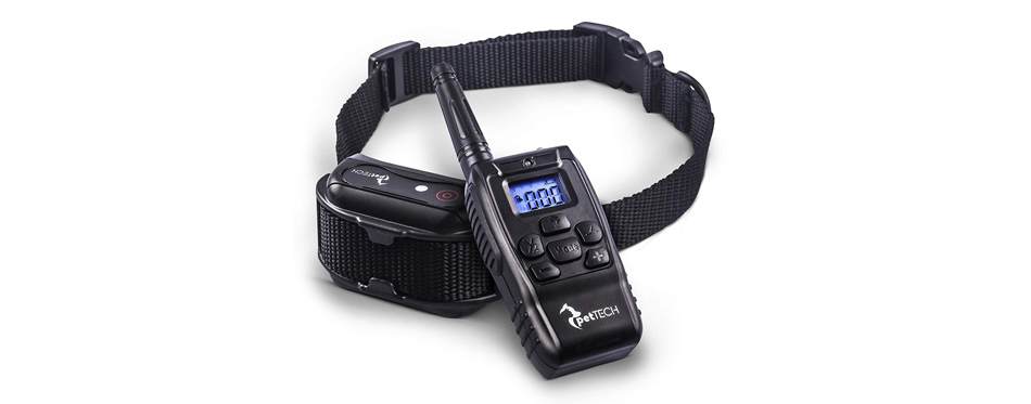 PetTech Remote Controlled Dog Shock Collar