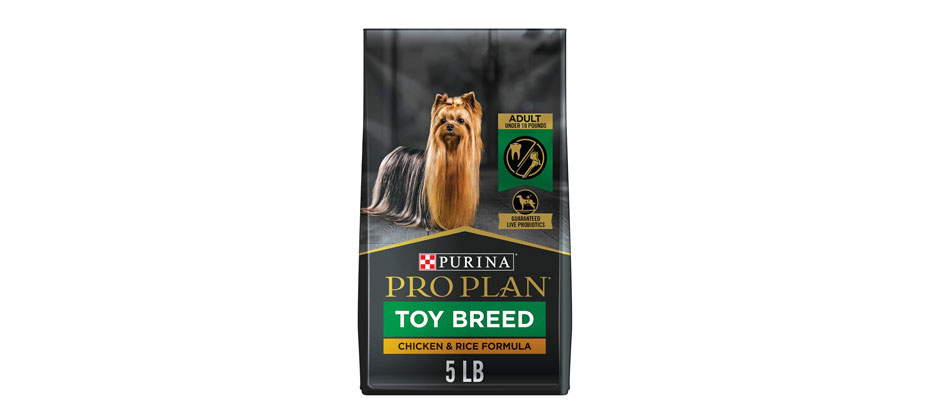 Purina Pro Plan Toy Breed Chicken & Rice Formula Dry Dog Food