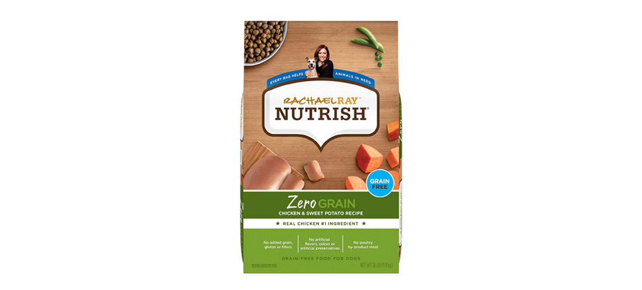 Rachael Ray Nutrish Zero Grain Natural Chicken & Sweet Potato