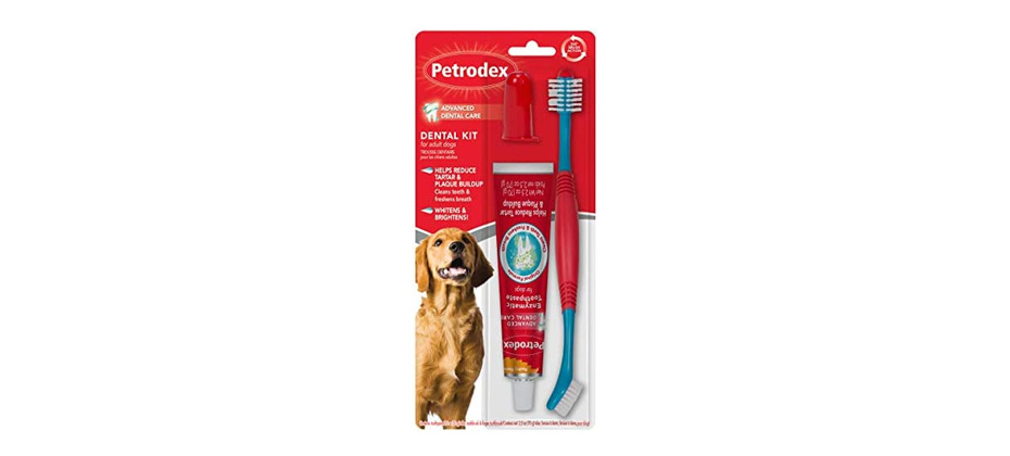 Sentry Petrodex Dental Care Kit For Adult Dogs