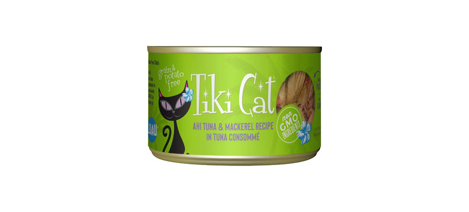 Best High-Protein Wet Food: Tiki Cat Papeekeo Luau Ahi Tuna & Mackerel