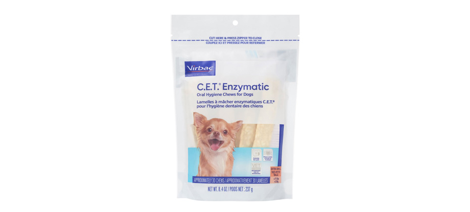 Virbac C.E.T. Enzymatic Oral Hygiene Chews For Dogs