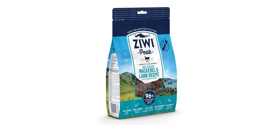 Best Air-Dried: Ziwi Peak Air-Dried Mackerel & Lamb Recipe Cat Food