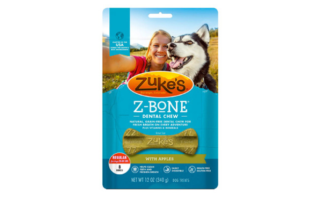 Zuke's Z-Bone Dental Chew Vegan Dog Treats